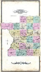 County Outline Map, Polk County 1914